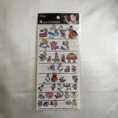 ディズニー アリス シール