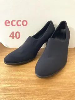 ecco エコー　パンプス　ストレッチファブリック　ブラックのサムネイル