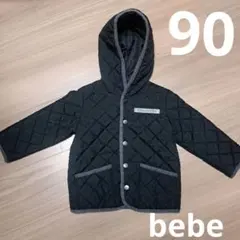 90bebeブラック×グレーアウター