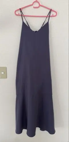 キャミワンピース パープル
