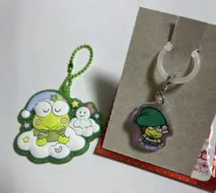 サンリオキャラクターズ ぷっくりラバマスグミ／アクリルチャーム　けろけろけろっぴ