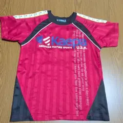 Kaepa 赤黒 Tシャツ 130サイズ古着
