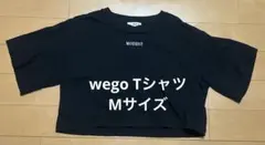WEGO ブラック 半袖Tシャツ Mサイズのサムネイル