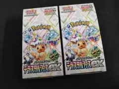 ポケモンカードゲーム テラスタルフェスex　シュリンク　ペリペリなし 2BOX