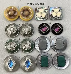 ボタンカボション220③ 11/6