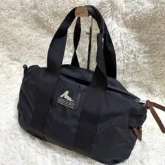 グレゴリー　ミニボストンバッグXS シルバータグ旧タグ　ブラック