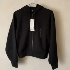 UNIQLO ドライスウェットフルジップパーカー　Mサイズ　黒