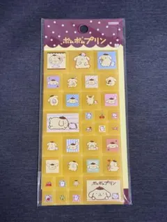 산리오 폼폼푸린 タイルシール サンスター文具