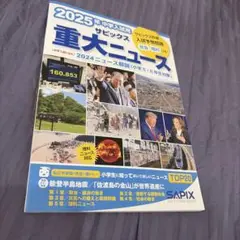 2025年中学入試用 サピックス重大ニュース