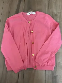 H&M ピンク カーディガン 100㎝　キッズ　ベビー