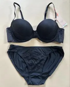 C70MトリンプアモスタイルDaily スムースブラ ブラジャー＆ショーツセット