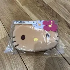 日焼けキティ 顔型ポーチ ハローキティ当りくじ