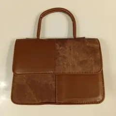 2way ショルダーバッグ ブラウン