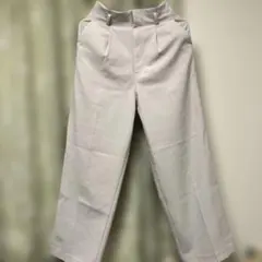 レディース スラックス オフオワイト 白