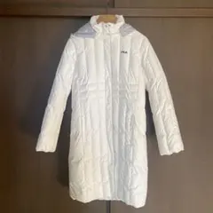 フィラ　ロングダウンコート　ベンチコート　白