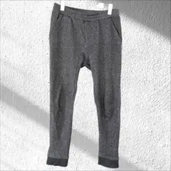 ルックヘブン スウェット イージーパンツ 裏起毛 ウエストゴム ラフ ポケット付