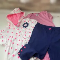 Carter's ベビー服3点セット 水玉 18Mのサムネイル