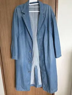 デニム ロングコート ジャケット