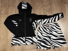 美品FCRB ゼブラ セットアップ マウンテンパーカー ショーツ Bristol