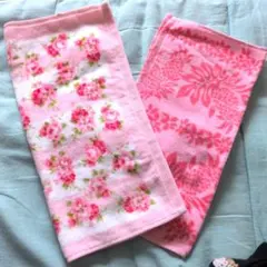 Ring Star タオルハンカチ 2枚セット ピンクのサムネイル