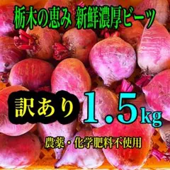 信州産ビーツ】1kg 【有機肥料使用・化学農薬不使用】 - メルカリ