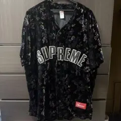 Supreme Floral Velour Baseball L セットアップ - メルカリ