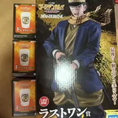 ゴールデンカムイ フィギュア 一番くじ ラストワン賞 杉元佐一　グラス付き