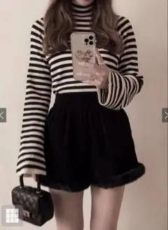 GRL ボーダーニット　k9086b