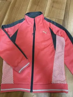 Puma ピンク ジップアップジャケット　130