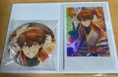 にじさんじ 誕生日 北見遊征 缶バッジ&チェキ風カード 新品未開封品