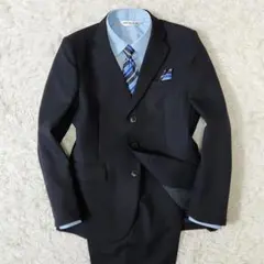 ✨美品✨男の子 160 フォーマルスーツ 5点セット 濃紺 卒服 キッズ