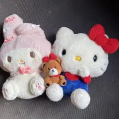 サンリオ　マイメロ&キティぬいぐるみセット