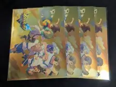 TGS2025 レベルファイブ クリアファイル4枚 イナズマイレブンレイトン教授