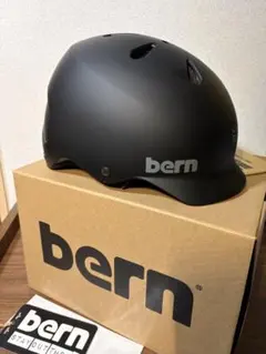 bern WATTS ヘルメット マットブラック JAPAN FIT
