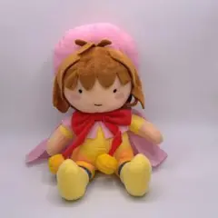 カードキャプターさくら展 さくらちゃん ベッドの上のぬいぐるみ