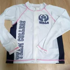 キッズ ラッシュガード TEAM COLLEGE 56 GIRLS