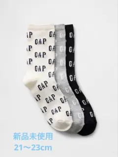 GAPロゴ ソックス 3足セット 21〜23cmのサムネイル
