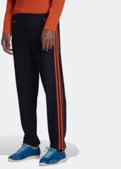 ○★新品未使用　adidas×WALES BONNER　ピケ トラックパンツ　S 新品】 Adidas X Wales Bonner トラックパンツ 2XL ジャージ 3本線
