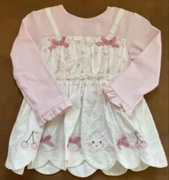 クーラクール　さくらんぼ　トップス　チュニック80