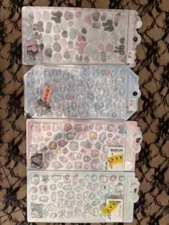 ボンボンドロップシール4枚セット