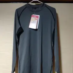 グレー 長袖 蓄熱コンプレッションインナー