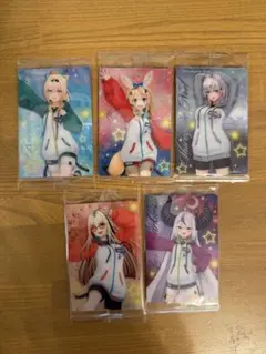 ホロライブ ウエハース vol.5 カード5枚セット 風真いろは 白銀ノエル 他
