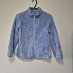 UNIQLO ユニクロ 薄紫色 フリースジャケット 150 キッズサイズ