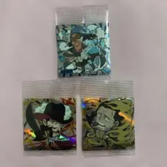 【3点セット】にふぉるめーしょん ワンピース大海賊シールウエハースLOG.14