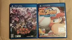 魔壊神トリリオン&パワフルプロ野球2013 PS Vita ゲーム 2本セット
