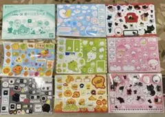 サンエックスオールスターズ ジャンボシールダス8枚セット