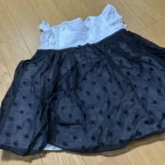 コンビミニ 半袖ラップ ワンピース 60-70