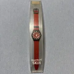 Swatch Skin 腕時計 レッド スイス製