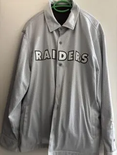 KITH × NFL Raiders リバーシブルジャケット ブルー ブラックのサムネイル