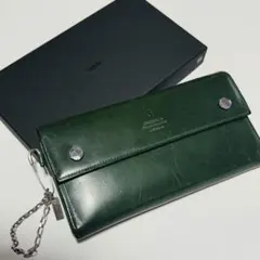 GARNI ガルニ 長財布 ブラックレザー GARNI ガルニ Insection Zip Long Wallet 長財布 黒 新品同様